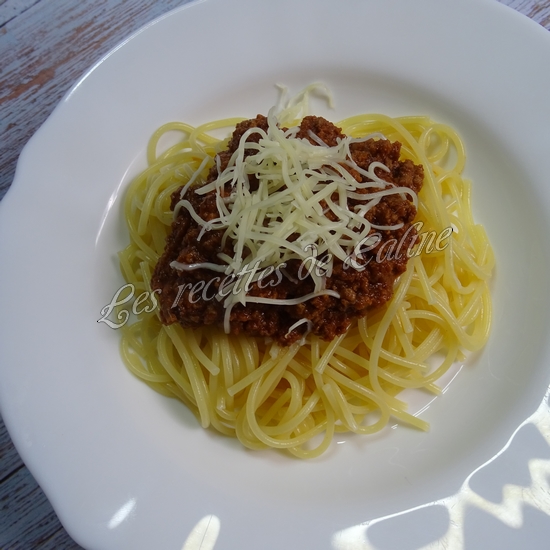 Spaghettis bolognaise11