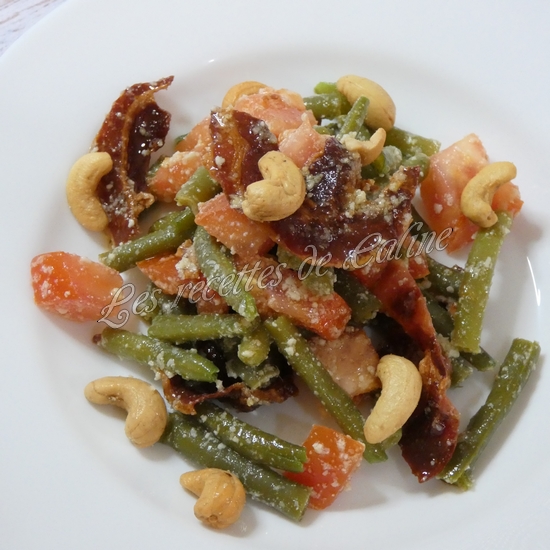 Salade de haricots verts et pancetta14