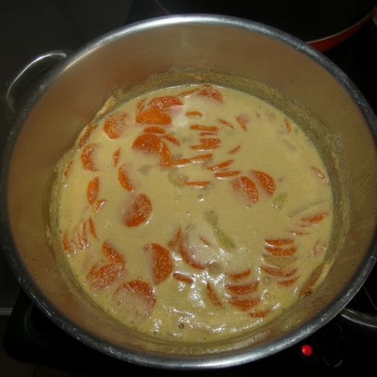 Velouté de carottes au lait de coco et cumin10