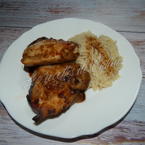 Hauts de cuisse de poulet sauce teriyaki maison15